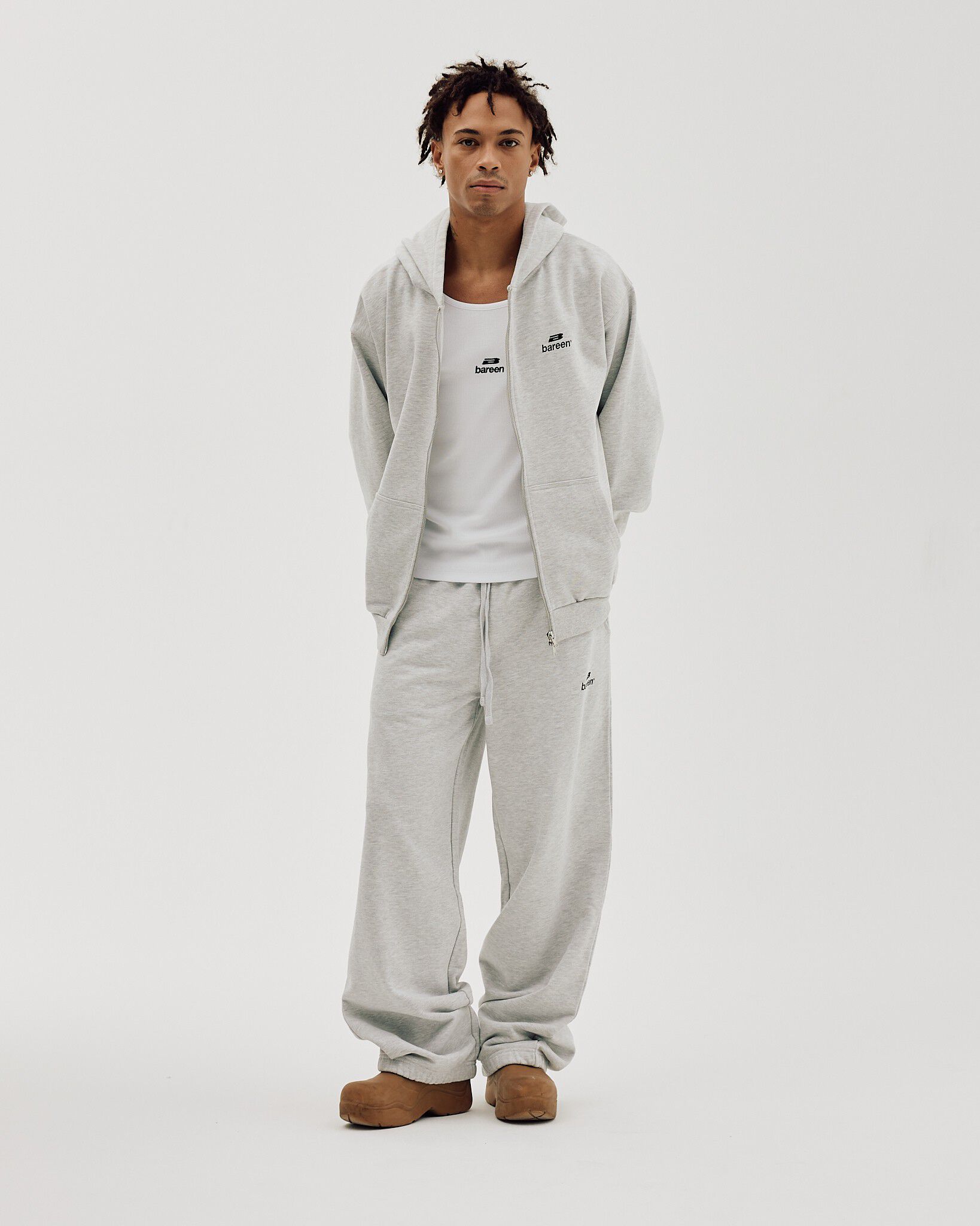 Oversized Zip Hoodie Logo