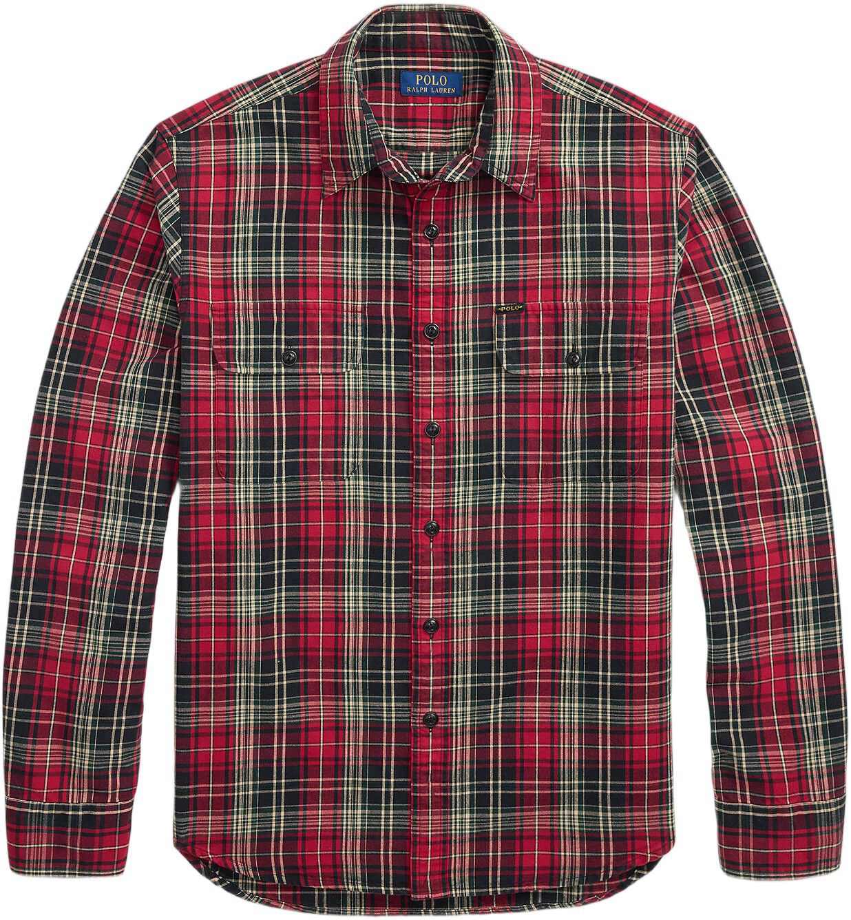 Classic Fit Plaid Oxford Workshirt