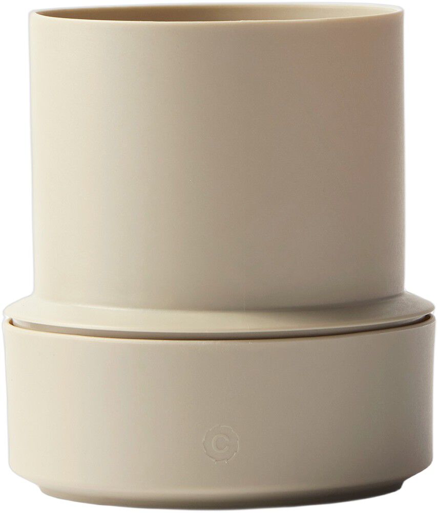 Billund self-watering pot, cumin