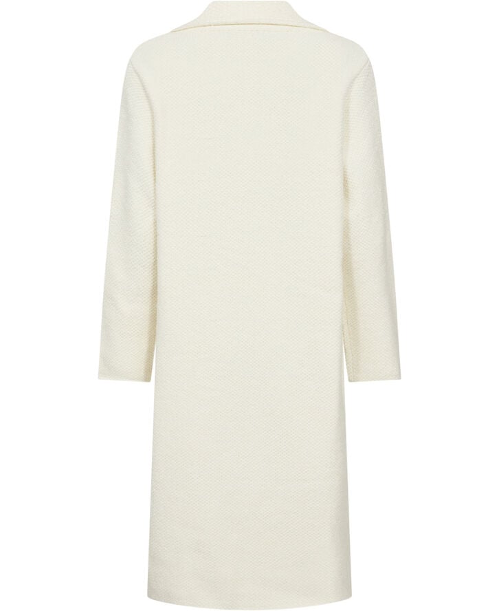 Knitted long coat