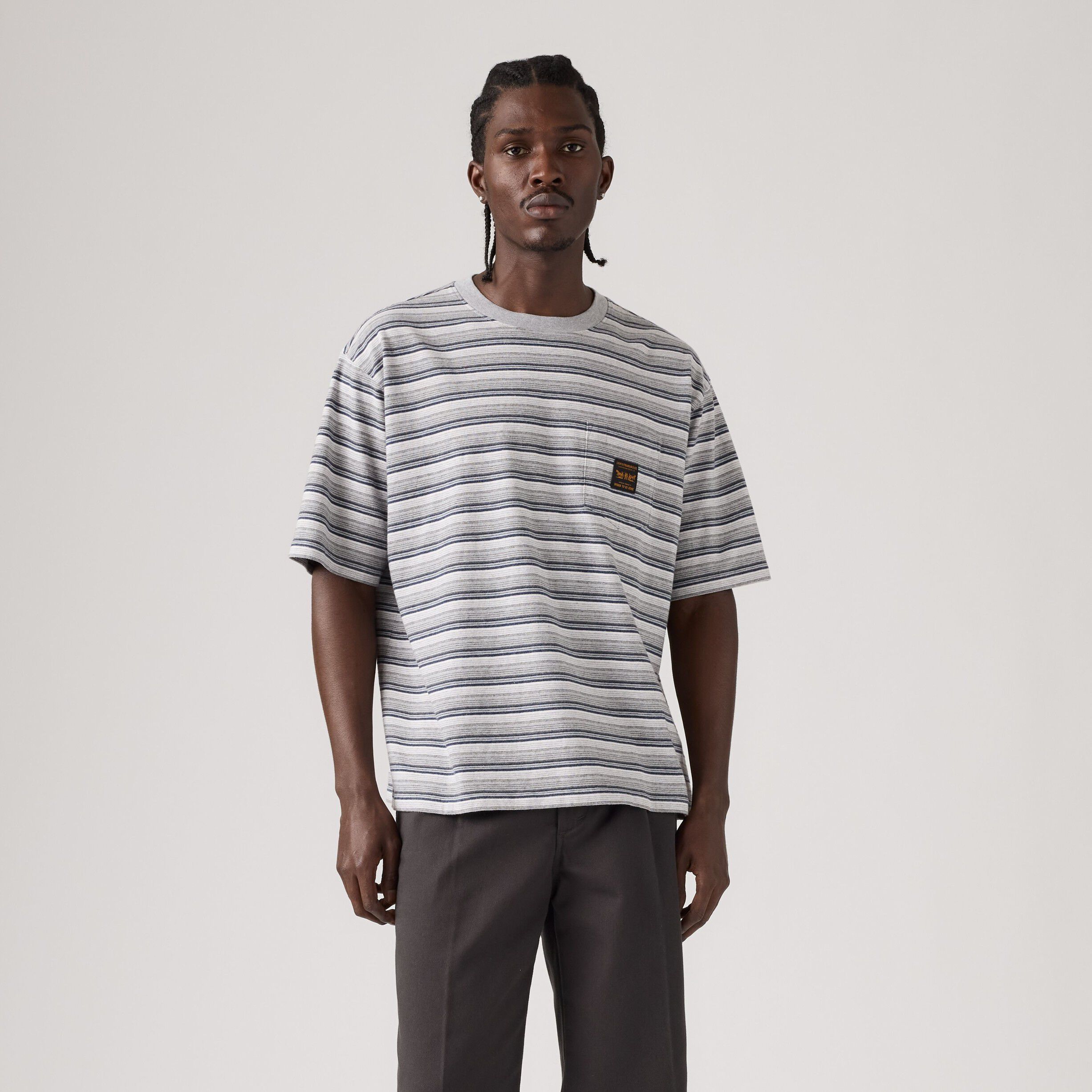 SS WORKWEAR PKT TEE PORTER STR