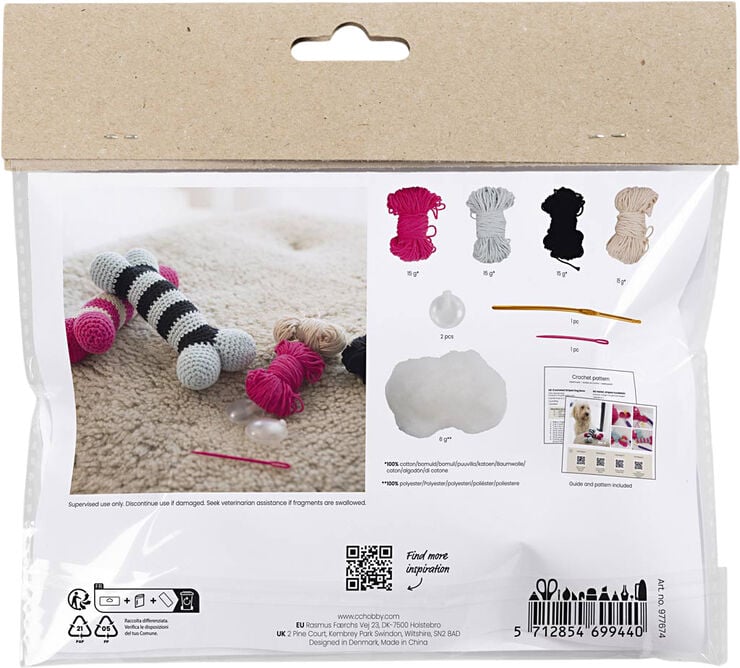 Mini DIY Kit Hækle, Kødben