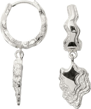 Large Blurry Layers Earrings