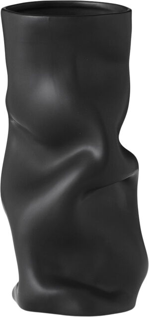 Collapse Vase, 30, Black