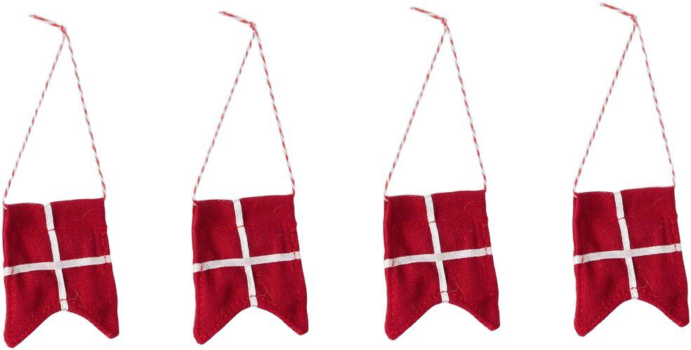 Flag s/4 5,5x6,5cm stof