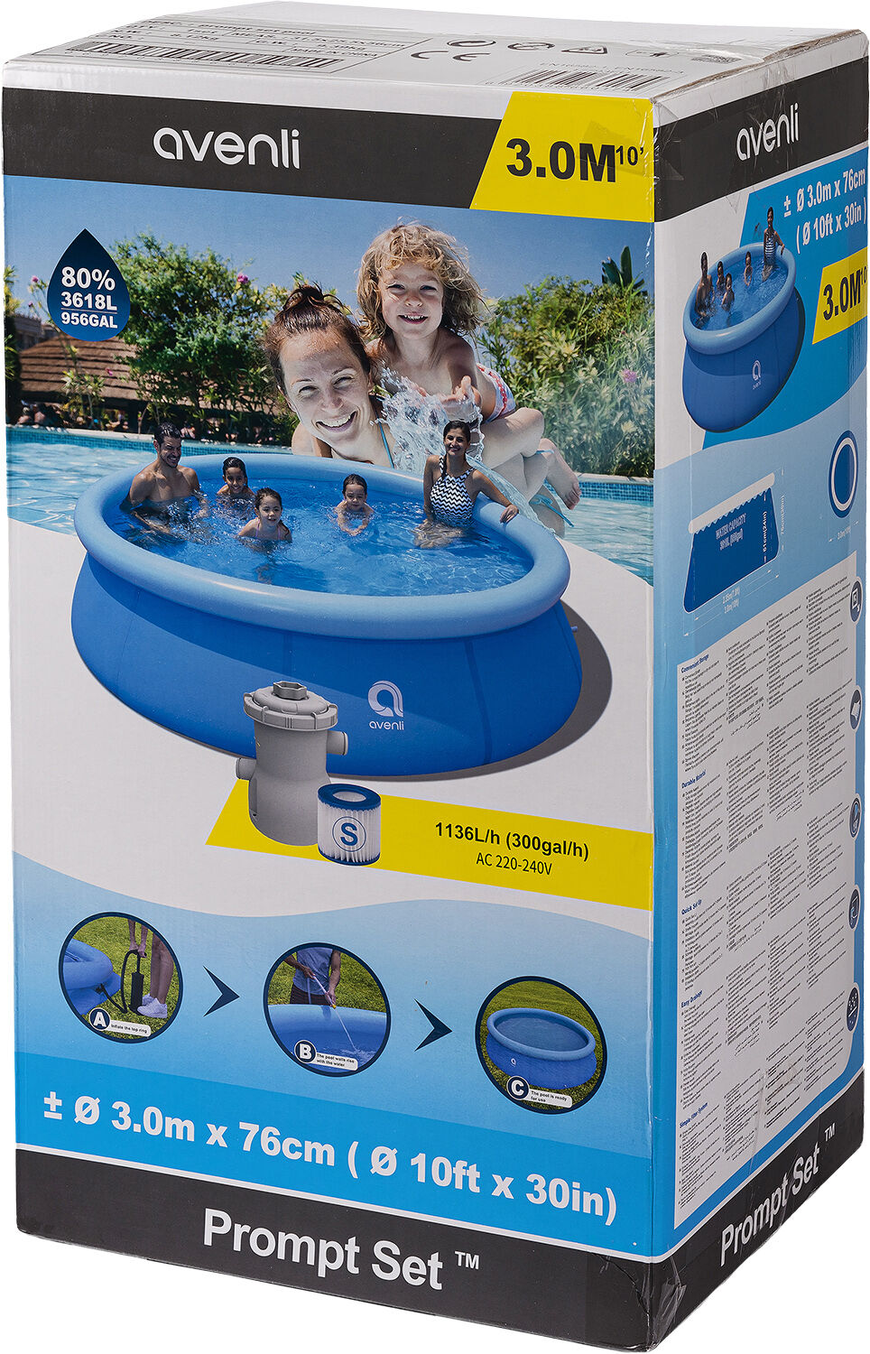 OPP. POOL mPUMPE 300x76c