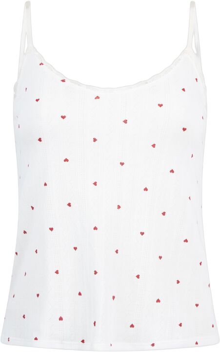 CAMI POINTELLE LACE HEART