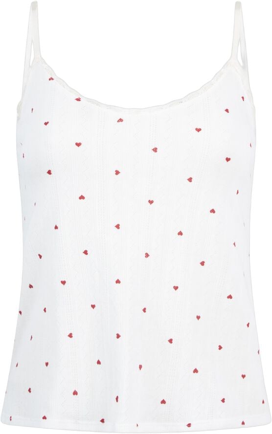 CAMI POINTELLE LACE HEART
