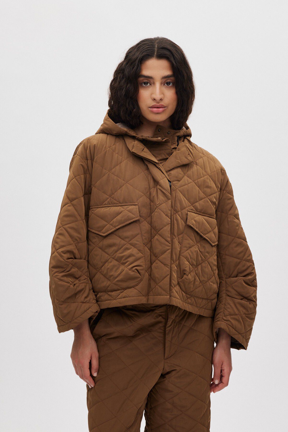 Tech quilt jacket - Rhea