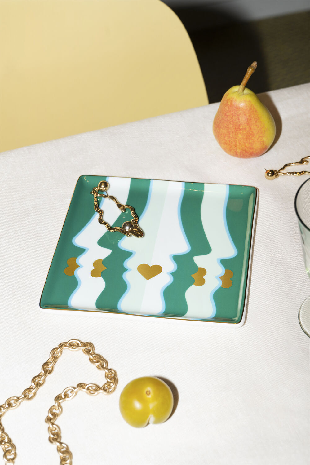 TRAY BESO GREEN/LIGHT BLUE