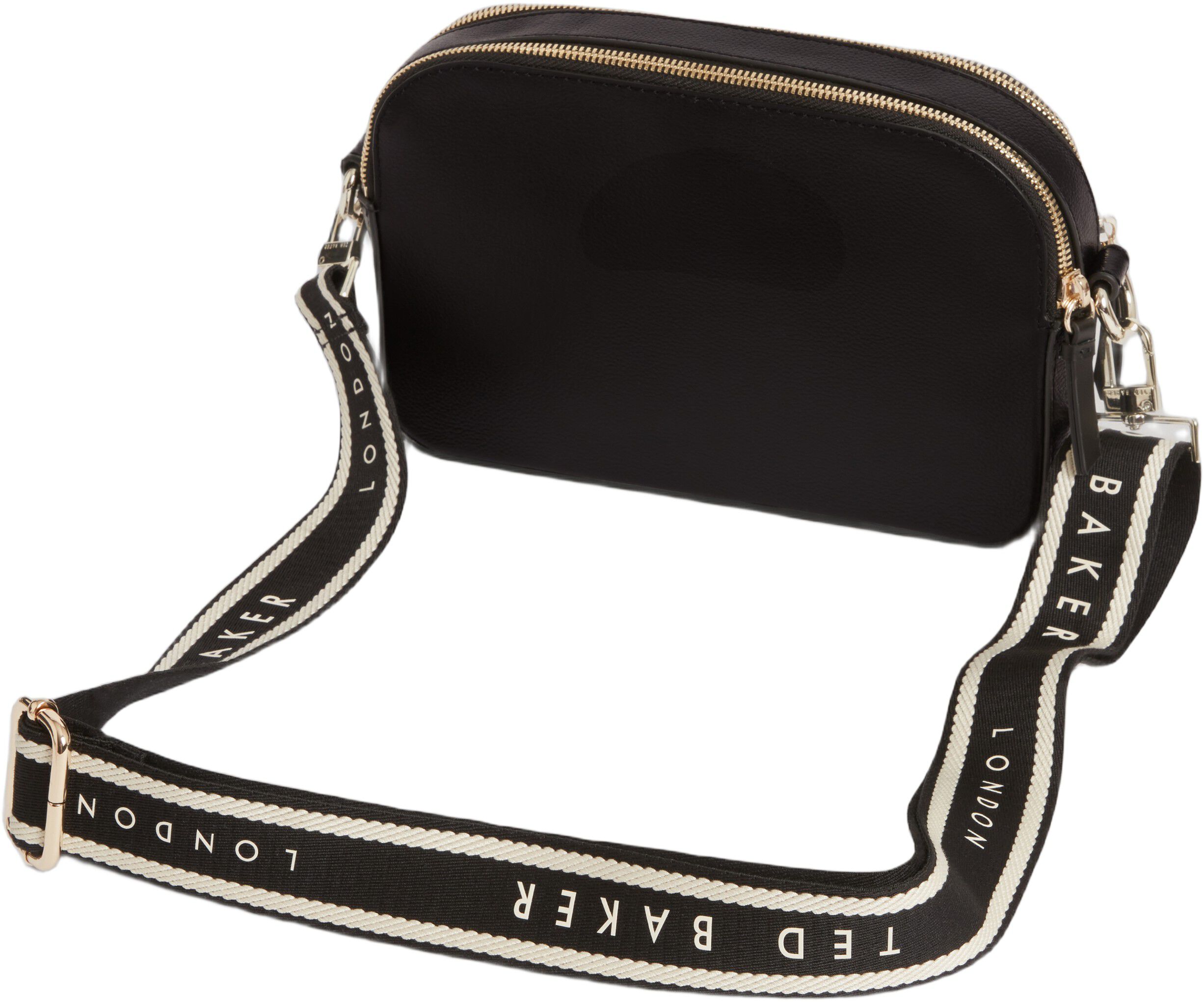 LUCEELE Webbing Leather Crossbody B