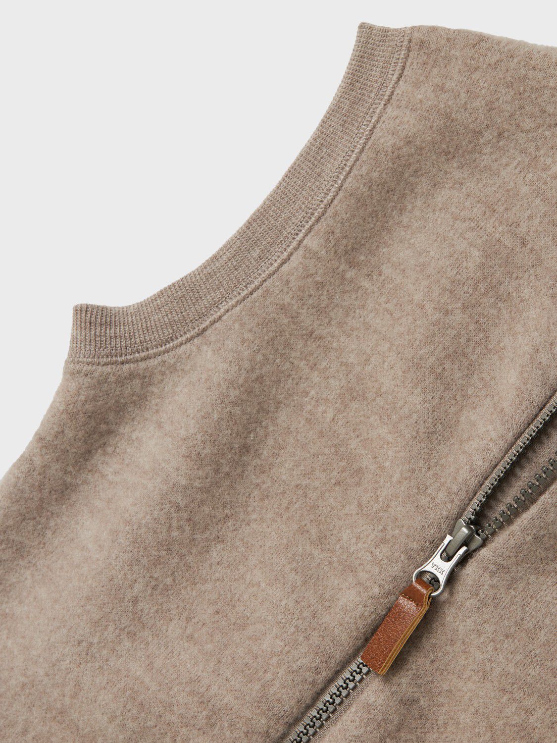 NMFWMINO WOOL BRUSHED VEST