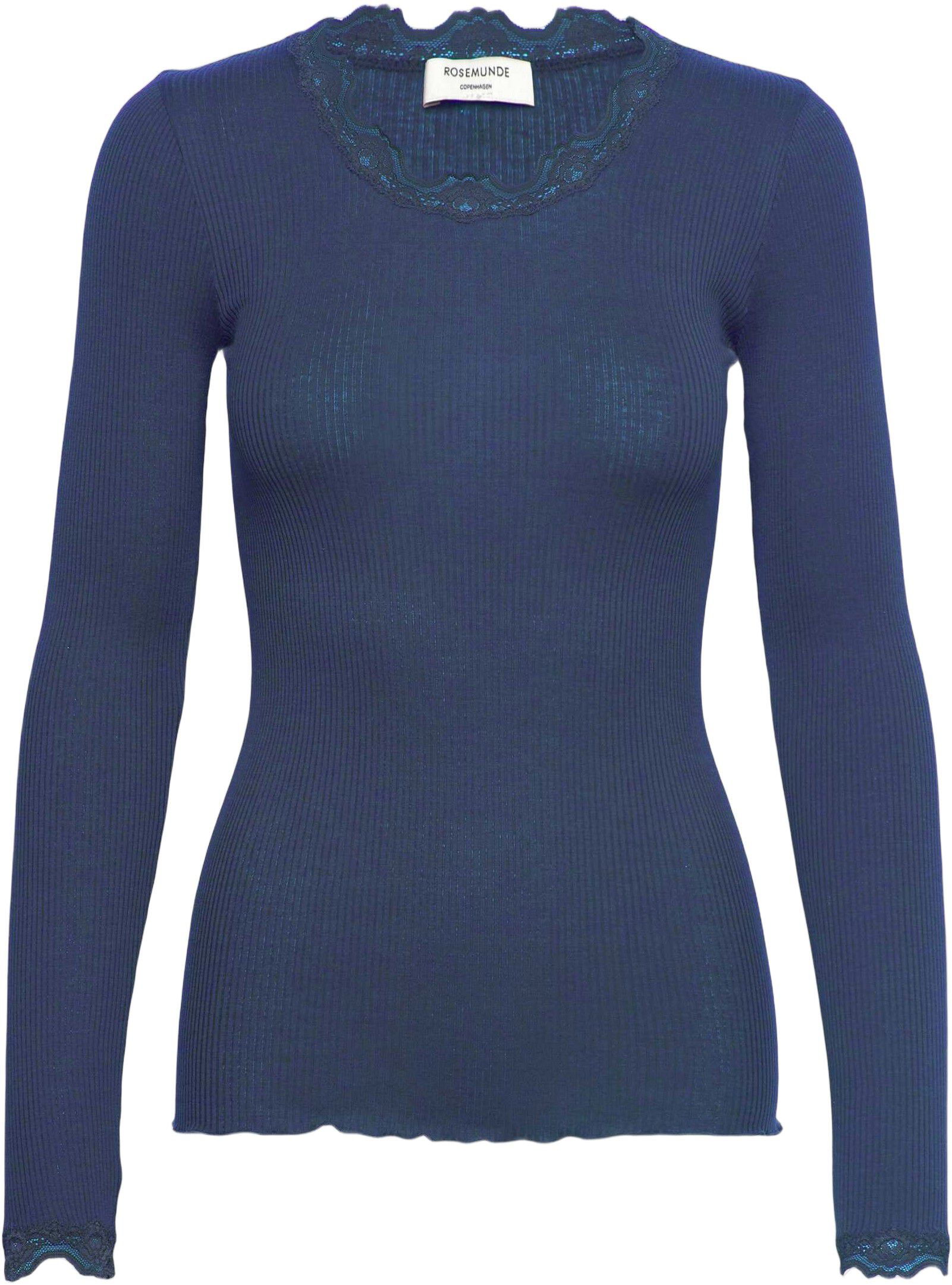 RWBabette Silk LS Lace T-shirt