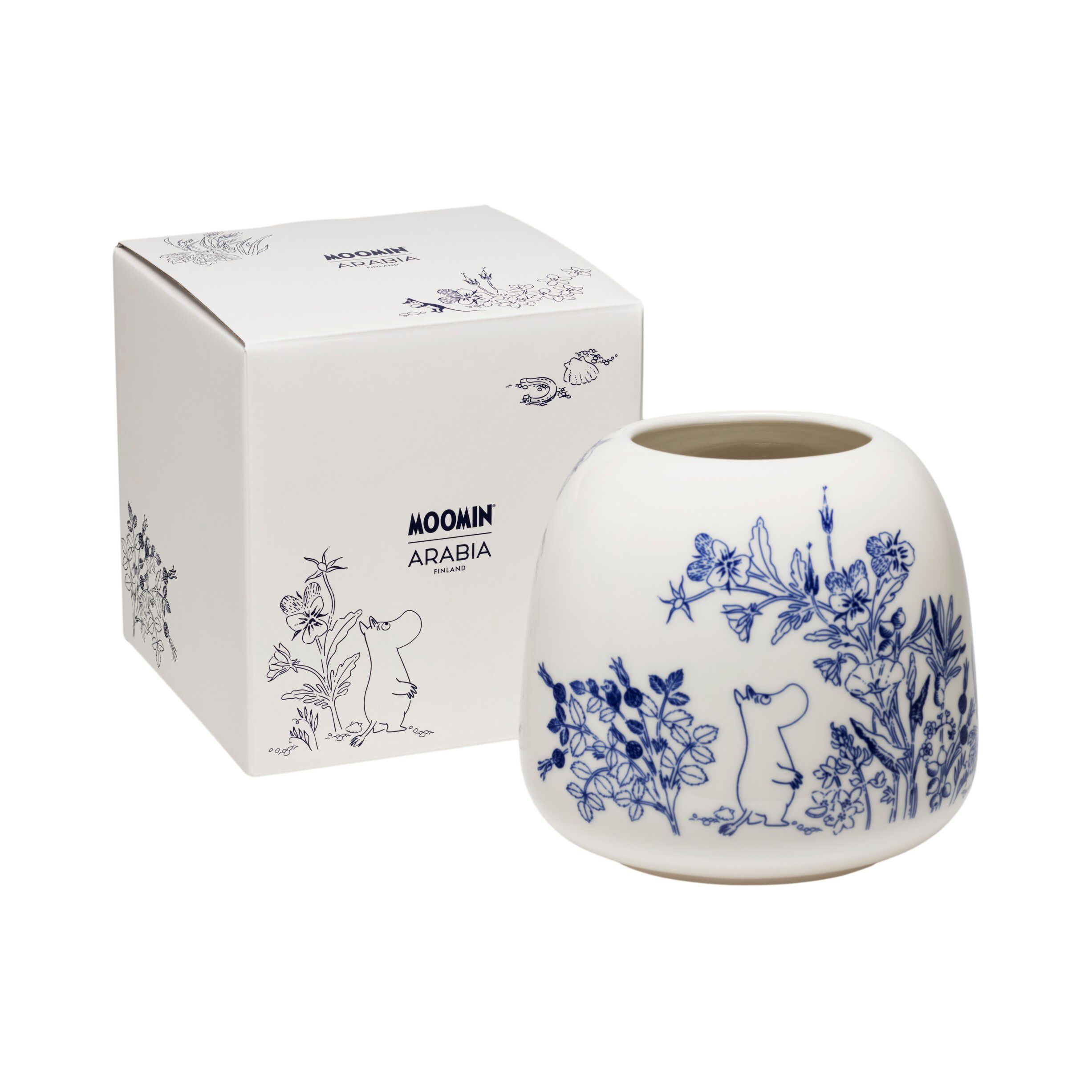Moomin Arabia 155x144mm vase Haru