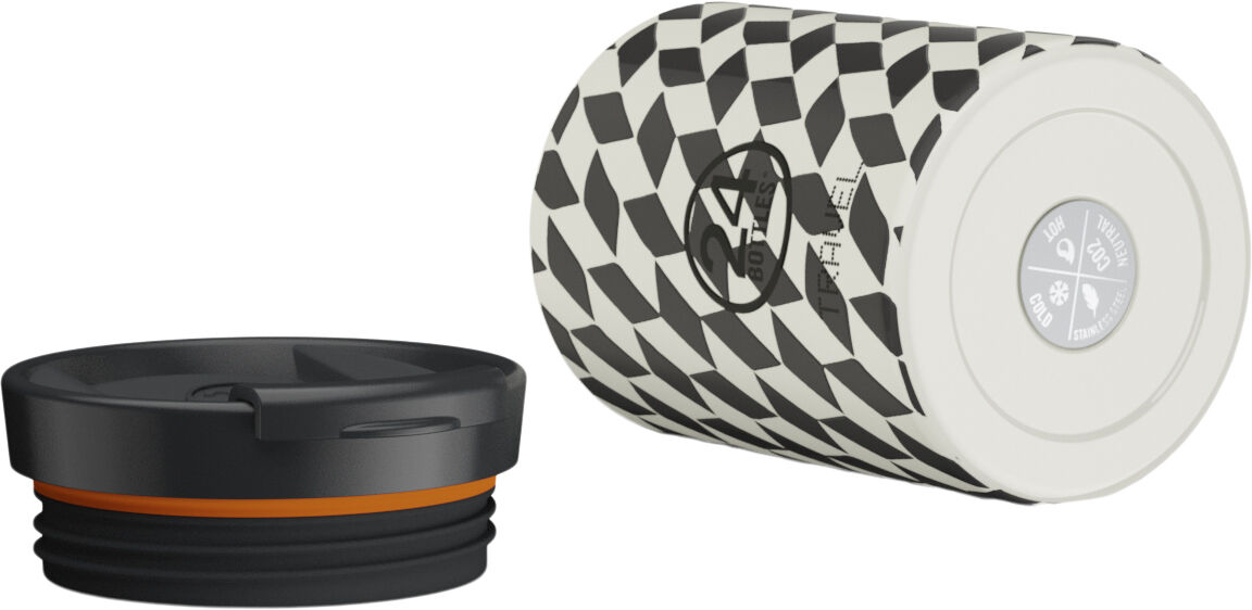 Termokrus - Travel Tumbler - Groovy White - 350 ml