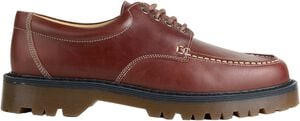 Pete Moc Toe - Brown Leather