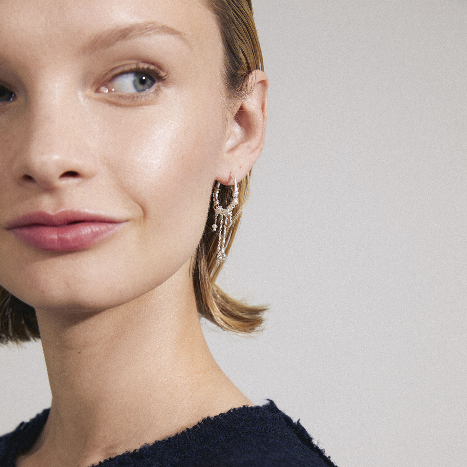 ARLET recycled earrings silver-plated