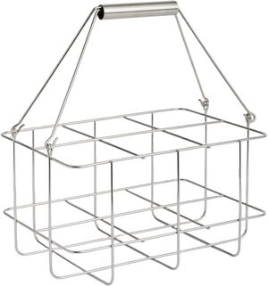 Outdoor Market Bottle Carrier - Medium - Stainless steel