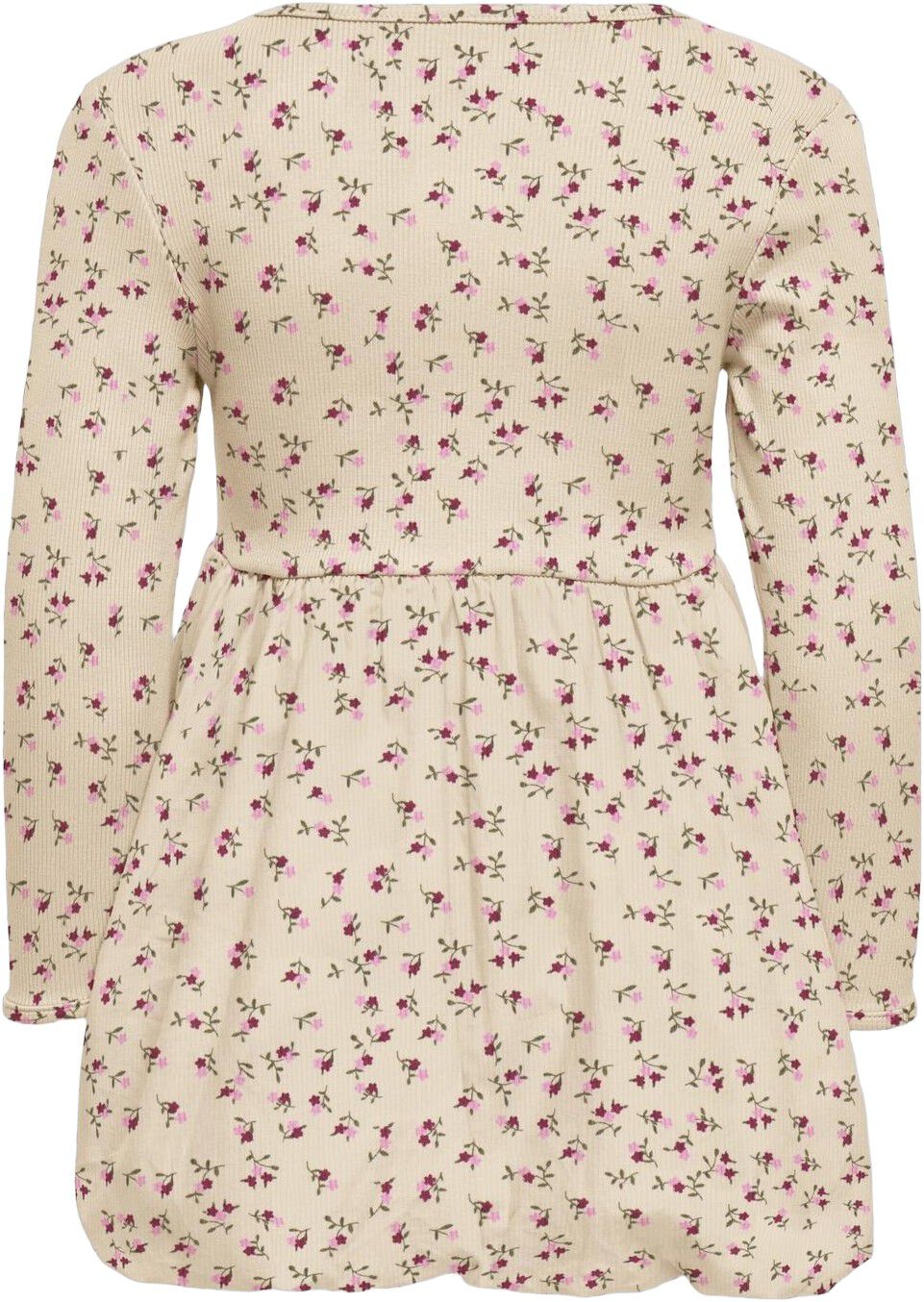 Kmgtrinny Life Aop Ls Bal Dress Jrs Noos