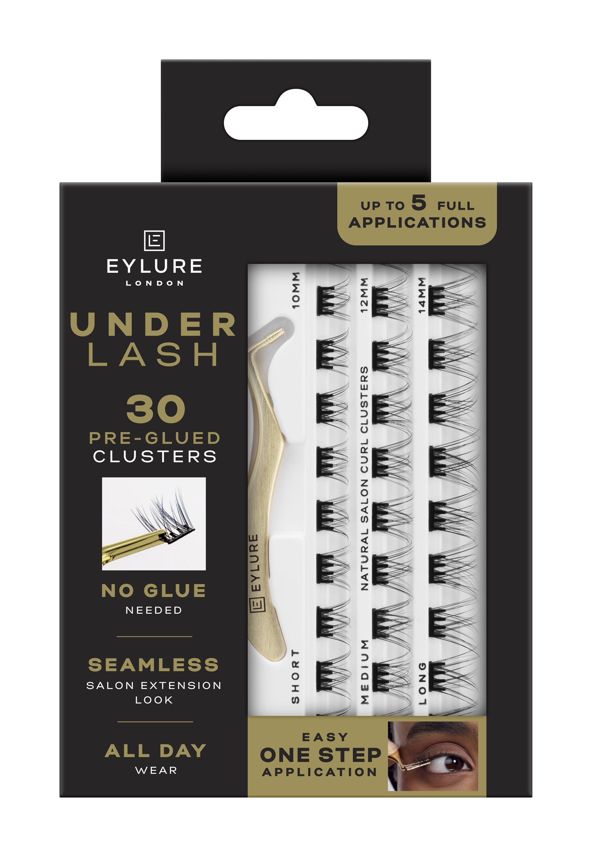 Eylure Underlash Pre-Glued Natural Clusters