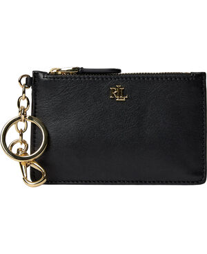 Leather Zip Card Case