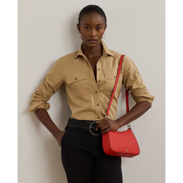 Crosshatch Leather Medium Danni Bag