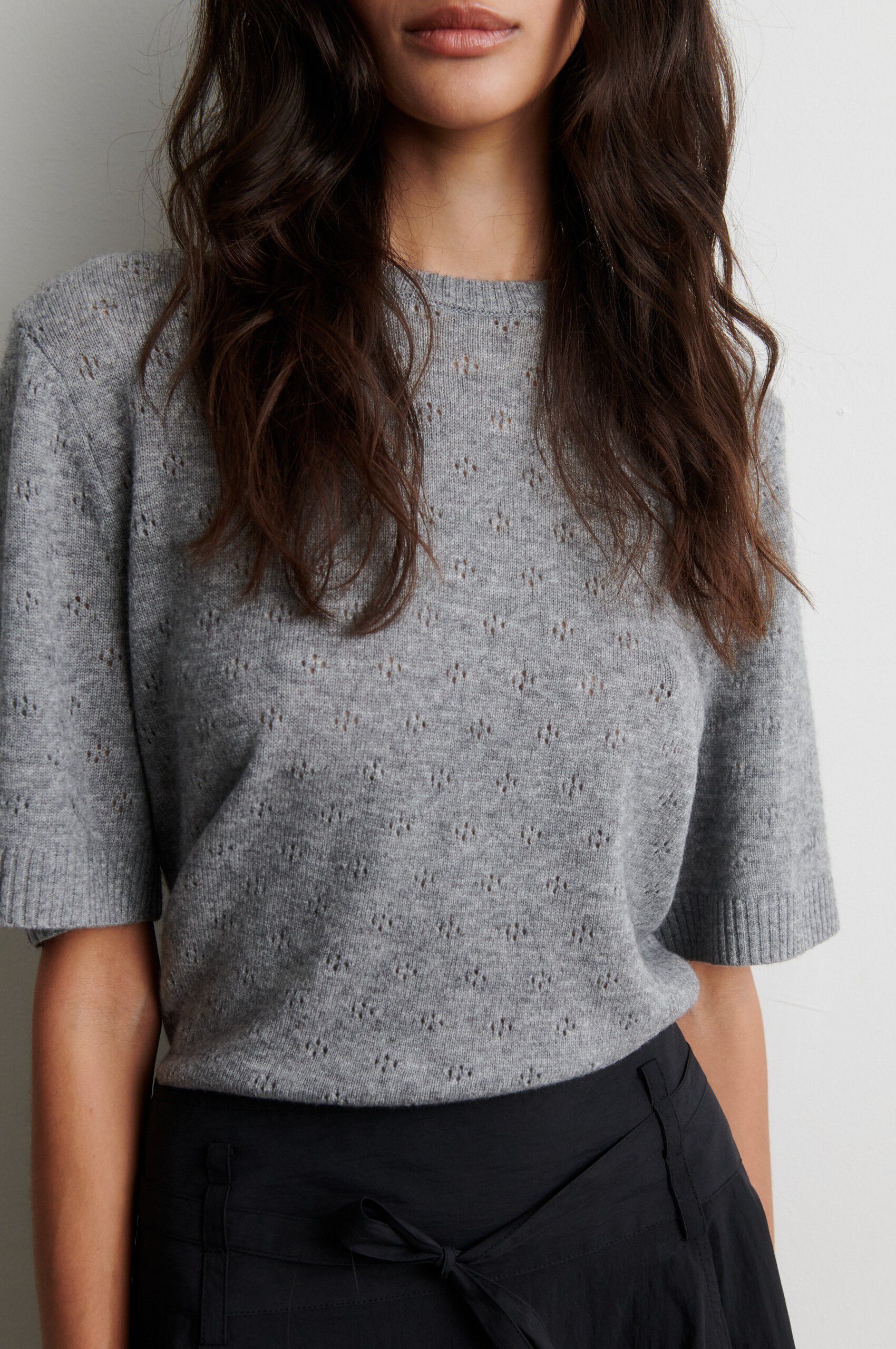 Amala Knit SS O-Neck