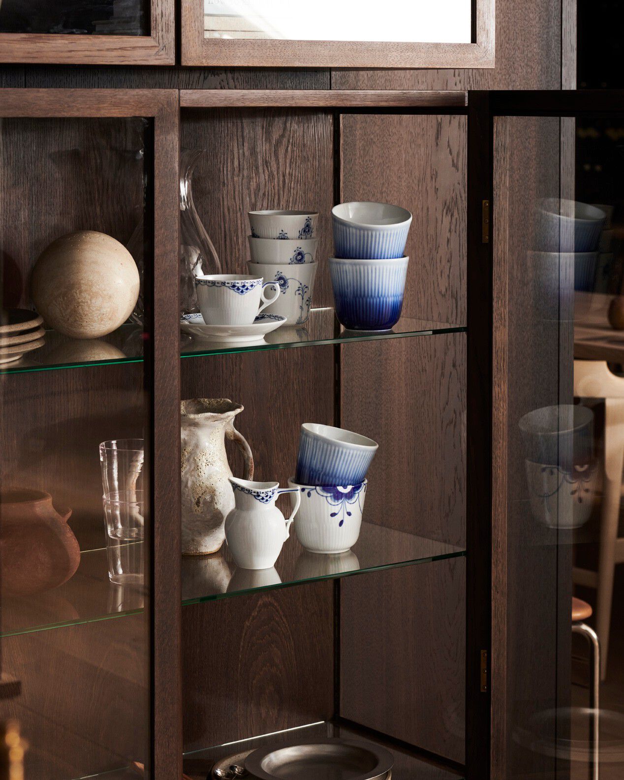 Bl&aring; Mega r?fflad mugg 26 cl. 2 st.