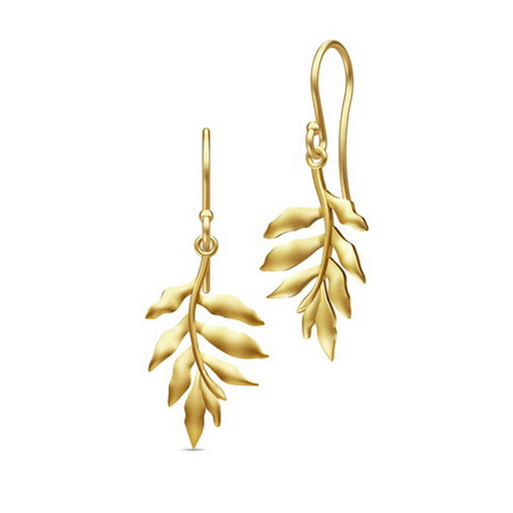 Little tree of life earring - Gold