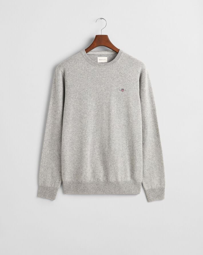SUPERFINE LAMBSWOOL C-NECK