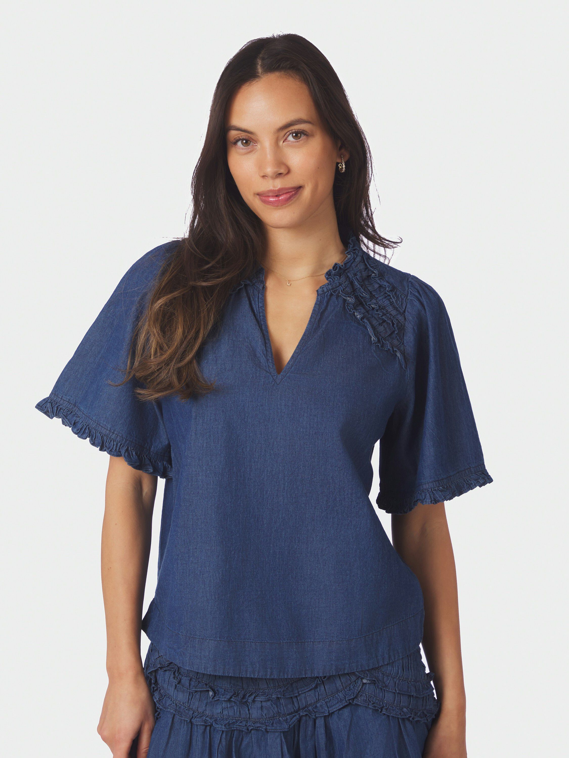 Wendia Denim Blouse