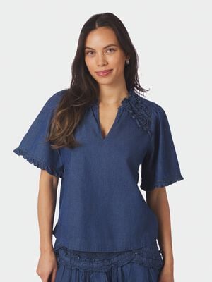 Wendia Denim Blouse