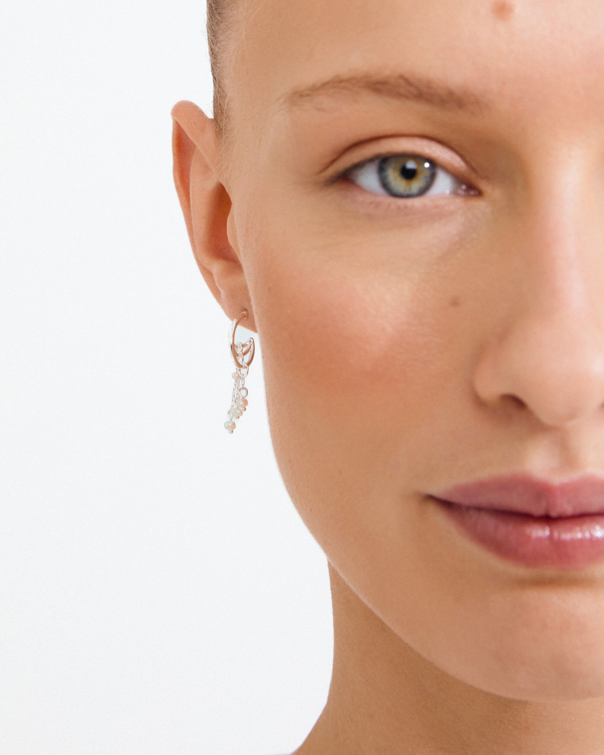 LUNITH earrings silver-plated