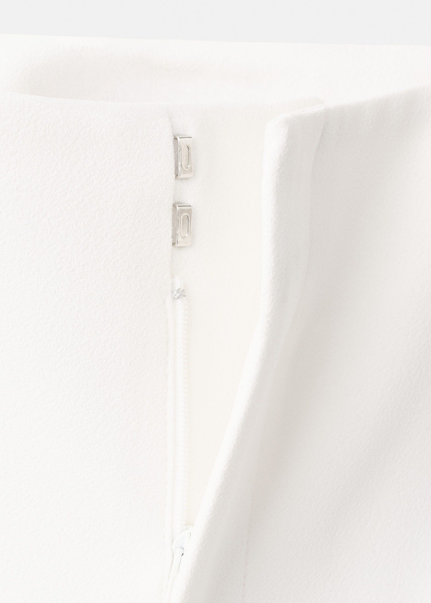 Plain short tab-top curtains