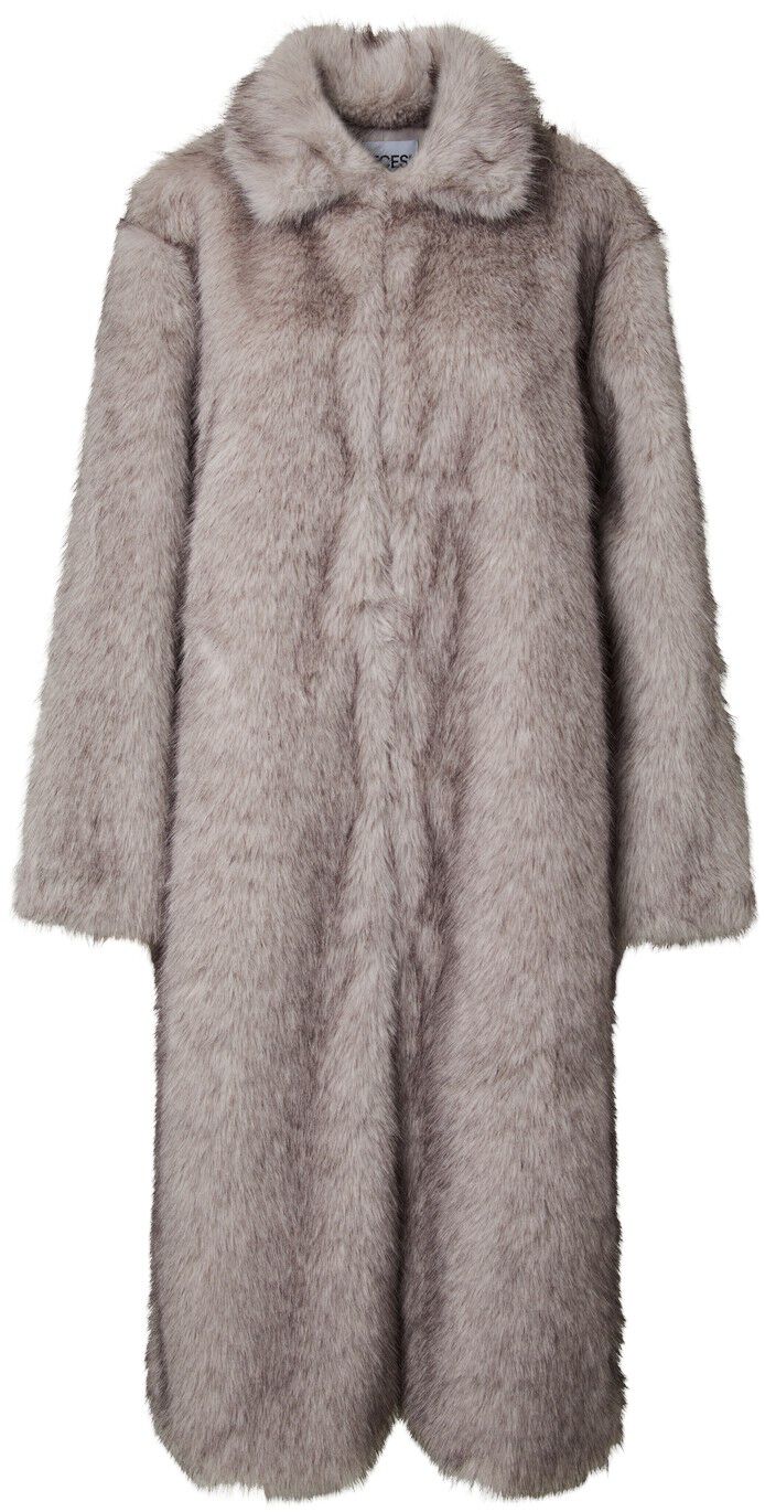 Pcjilla Long Fluffy Jacket