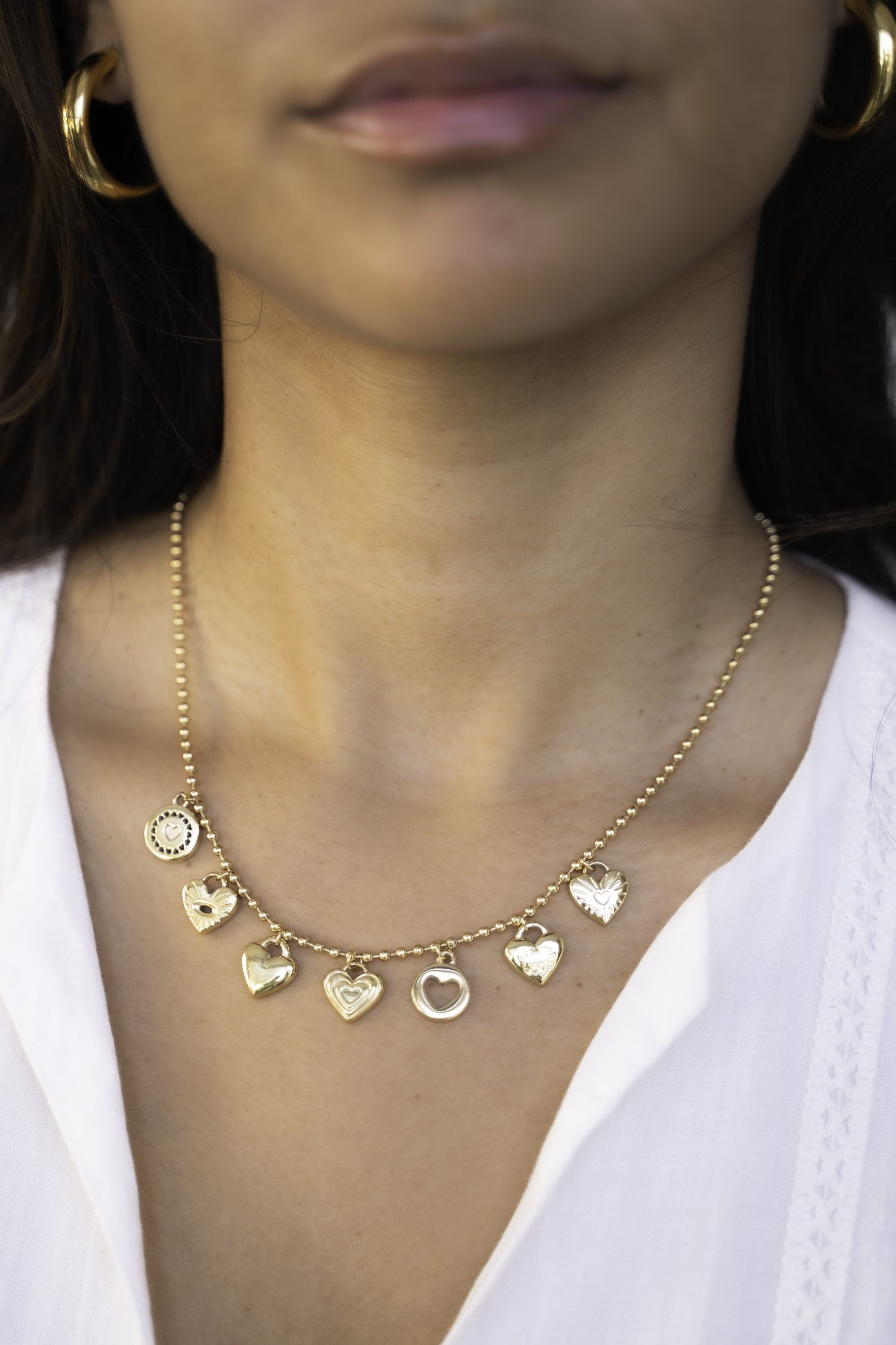 Candy charm necklace