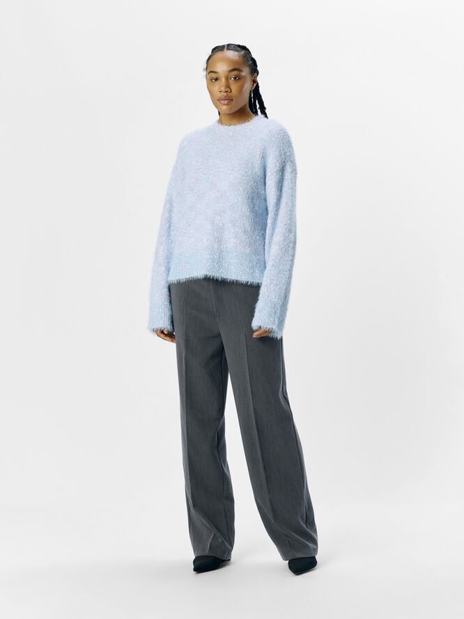 OBJESRA LO L/S KNIT PULLOVER 137