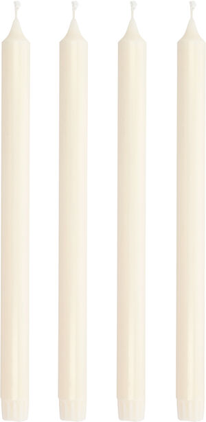 Kronljus Aia 30 cm 4 st Cream Stearin