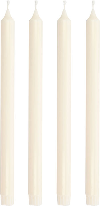 Kronljus Aia 30 cm 4 st Cream Stearin