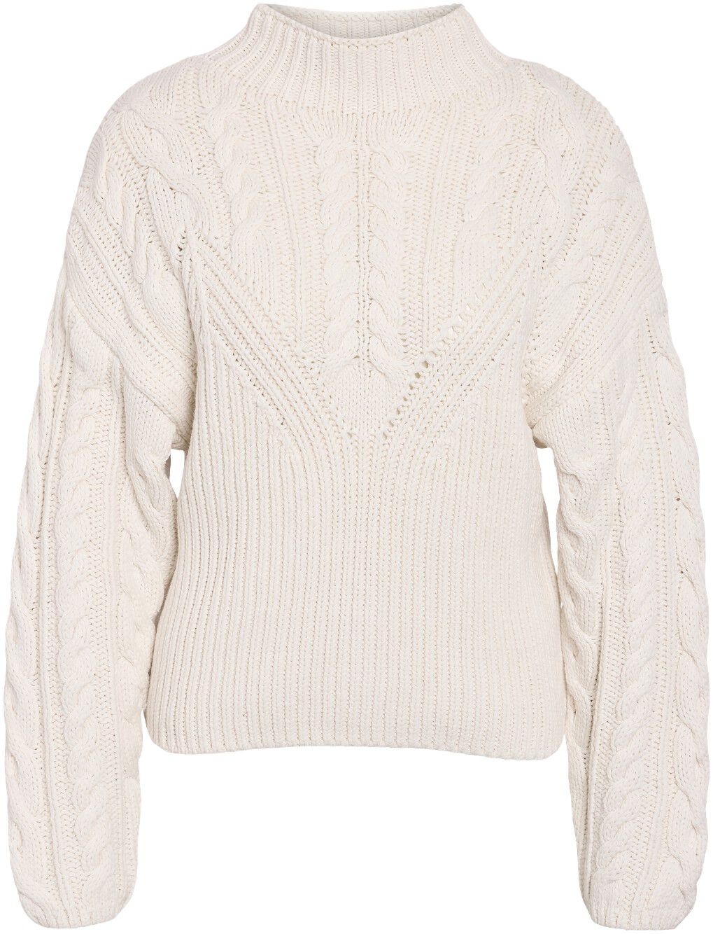 Nmhaysa L/S Cable Knit Fwd