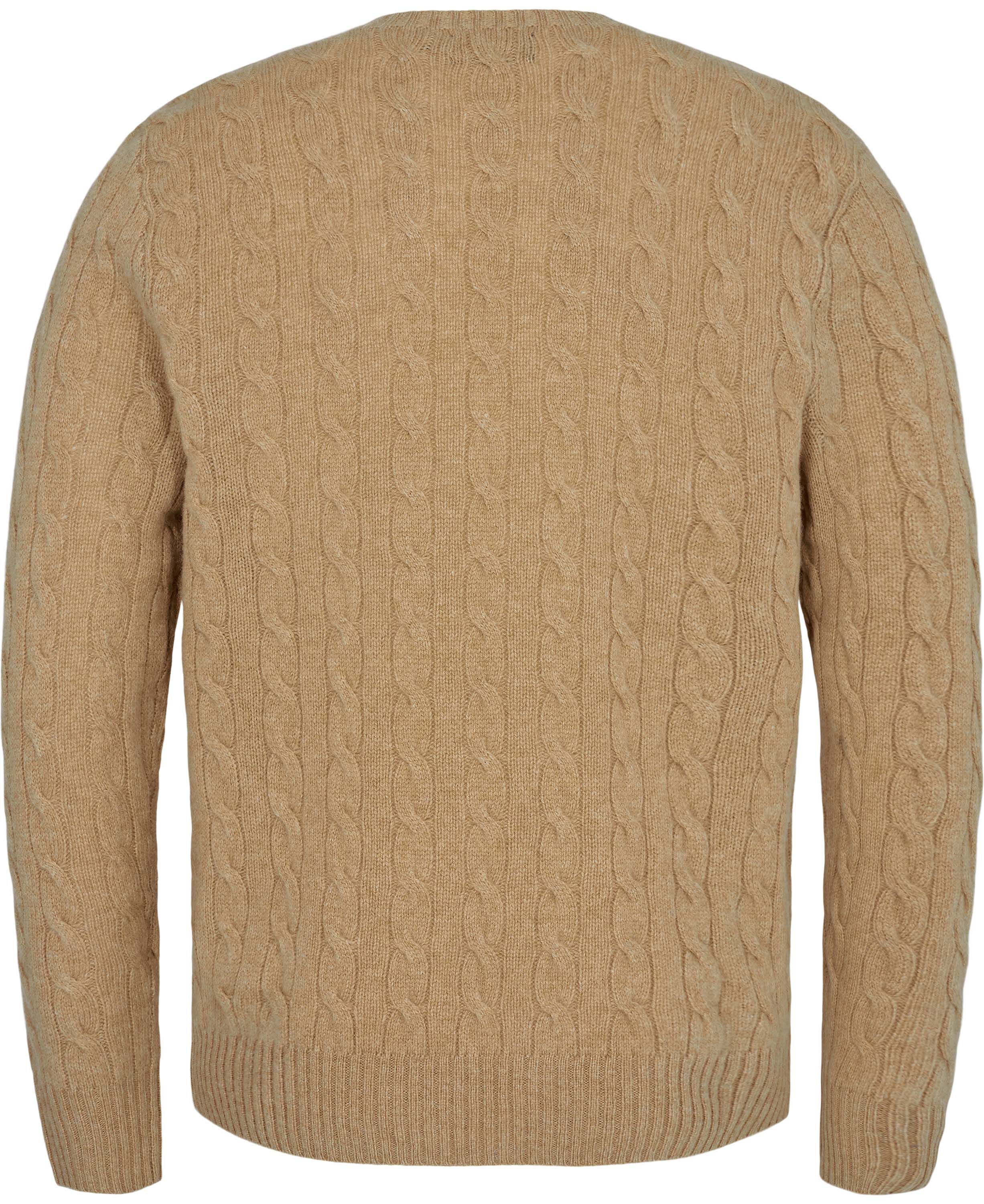 Cable-Knit Wool-Cashmere Sweater