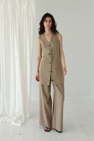 Scott Blazer Vest Dress