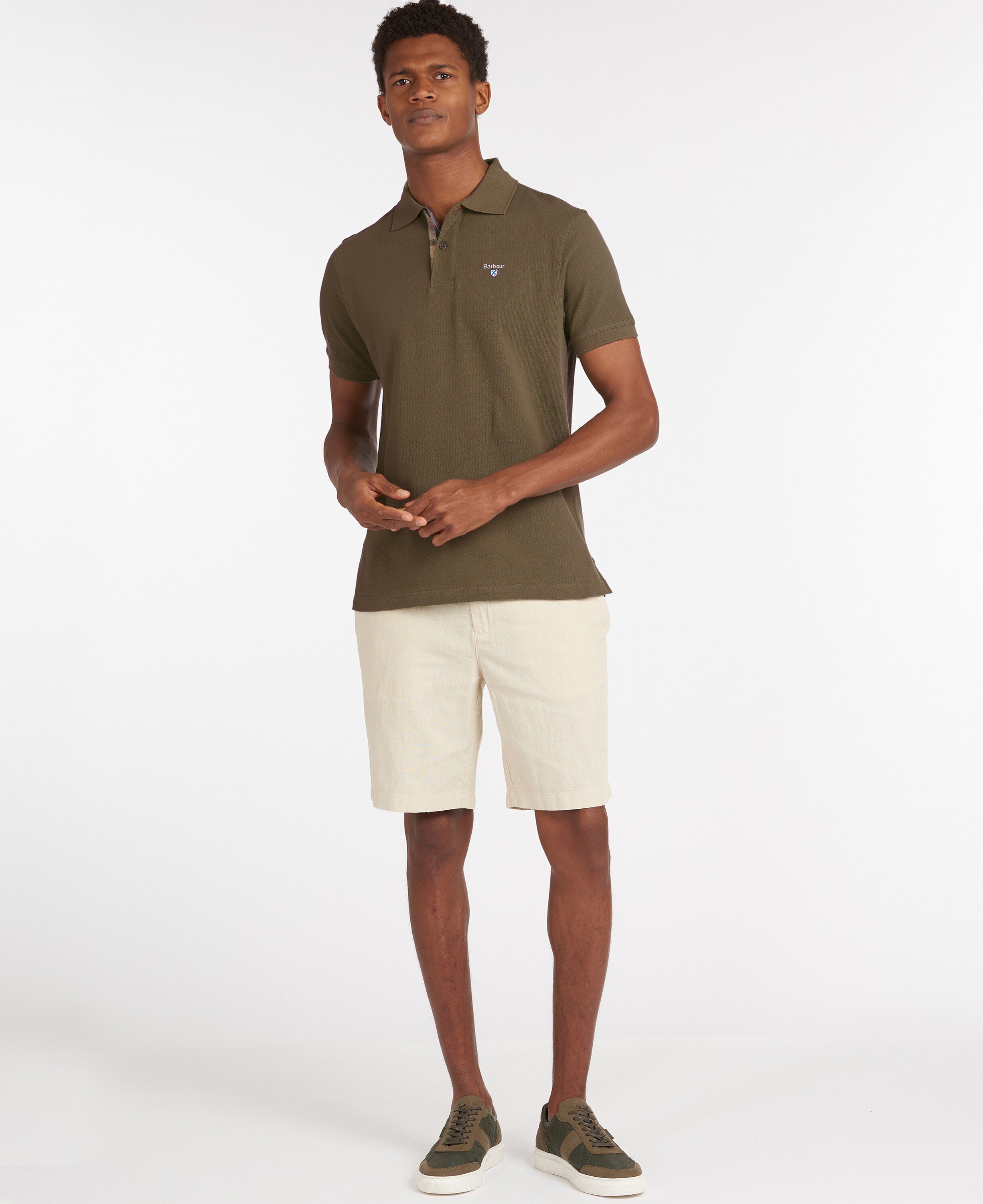 Barbour Tartan Pique Polo Shirt