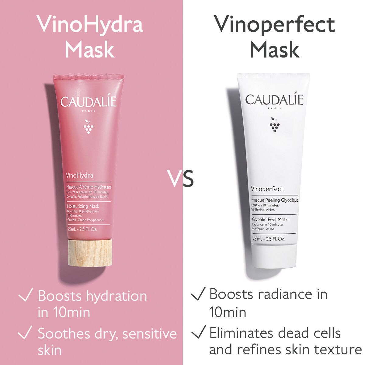 Caudal&iacute;e Vinohydra Moisturizing Mask 75 ml