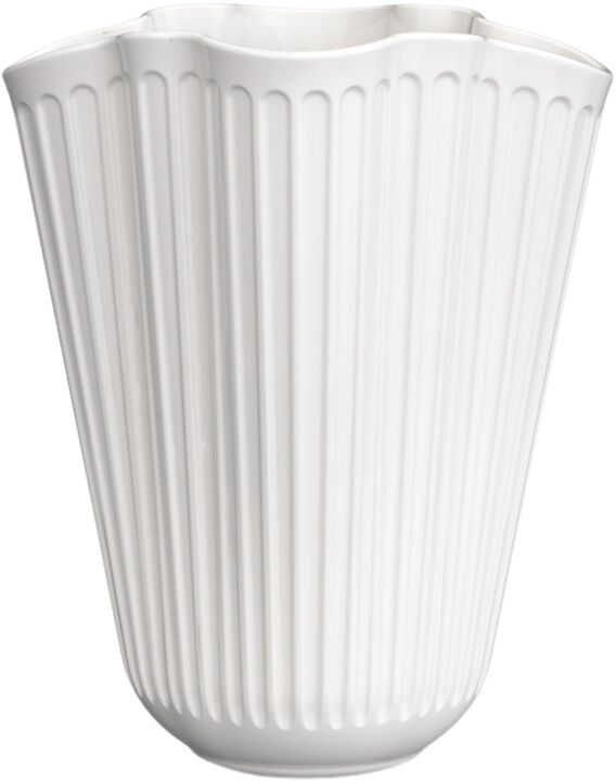 Hammershøi Unfold Vase H20. 5 cm hvid