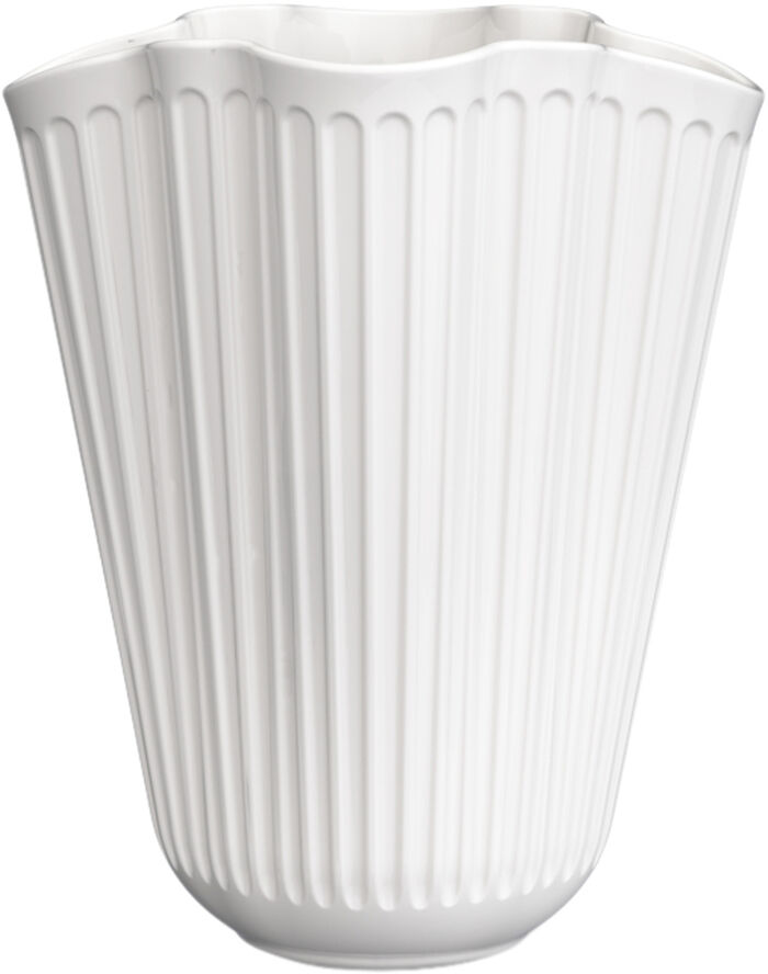 Hammershøi Unfold Vase H20. 5 cm hvid