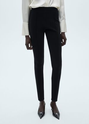 Leggings with seam detail