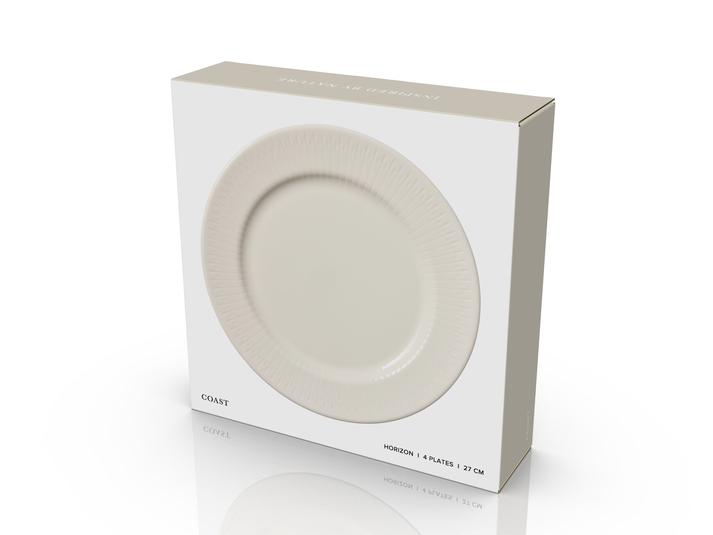 Tallrik Horizon 27 cm 4 st Cloud