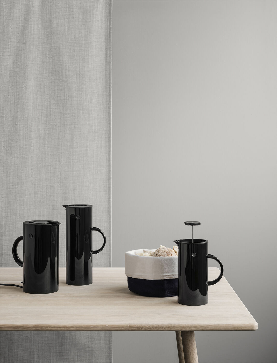 Stelton br&ouml;dp&aring;se black / sand