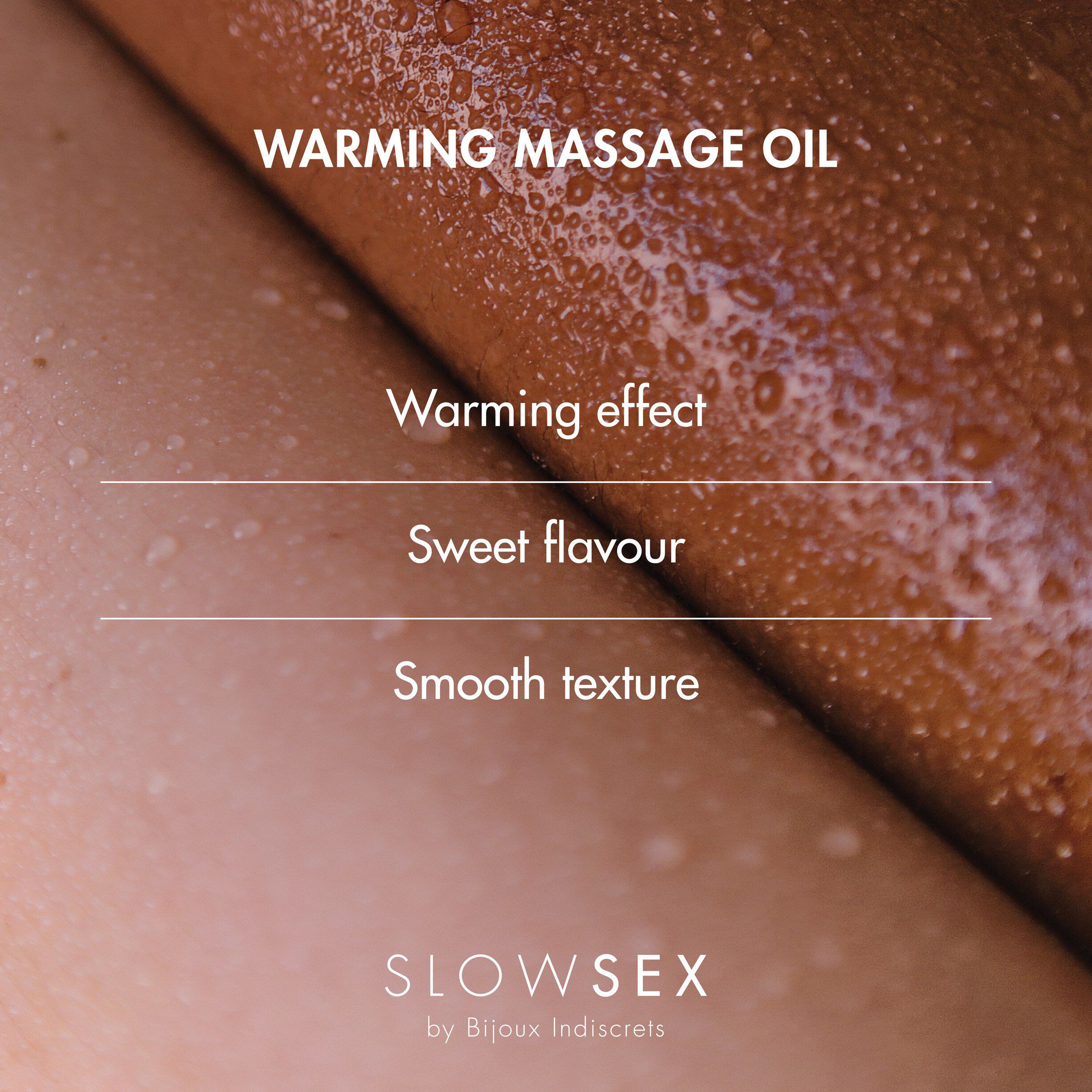 Slow Sex varmende massageoile